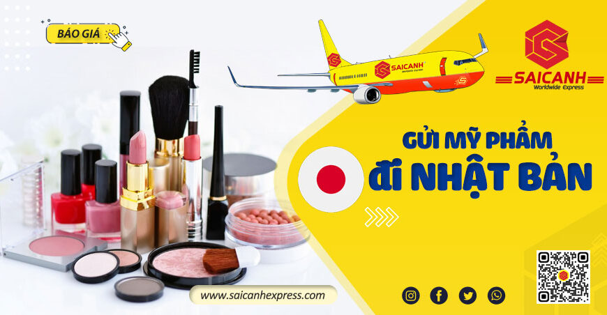 Gửi mỹ phẩm đi Nhật Bản