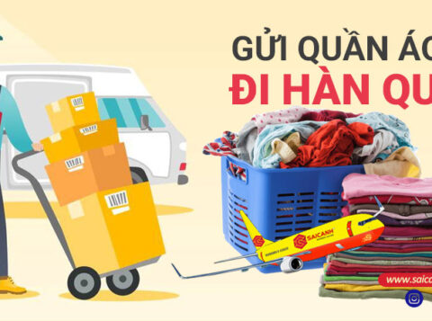 Gửi quần áo đi Hàn Quốc