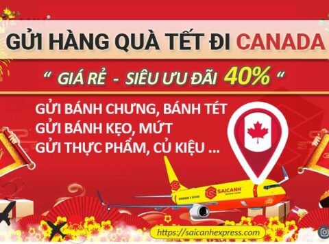Gửi hàng quà Tết đi Canada