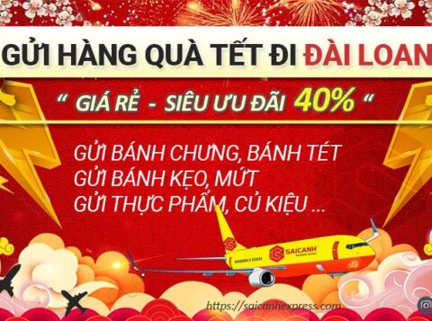 Gửi hàng quà tết đi Đài Loan