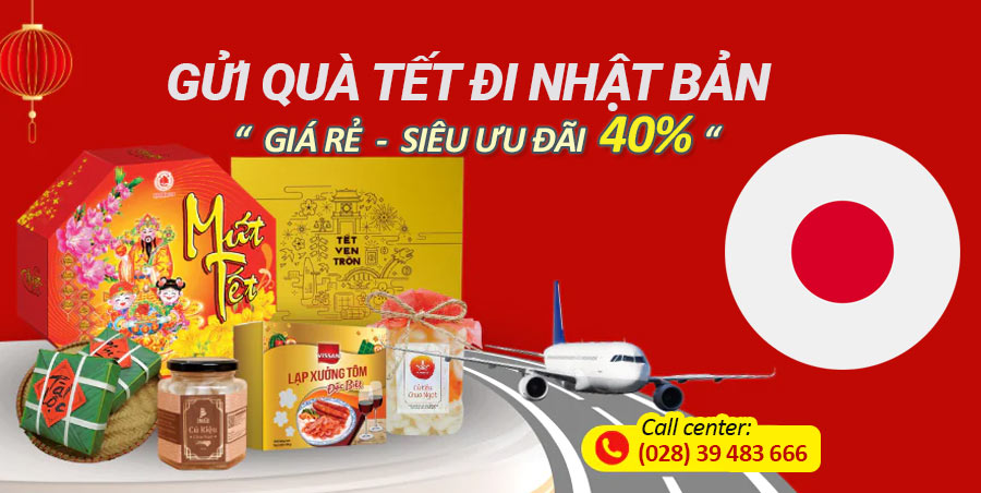 Gửi hàng quà Tết đi Nhật Bản
