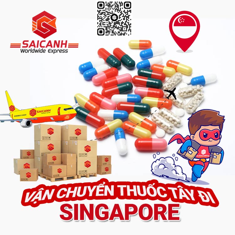 Vận chuyển thuốc tây đi Singapore