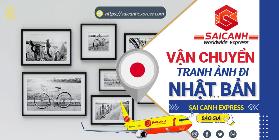 Gửi tranh ảnh đi Nhật Bản