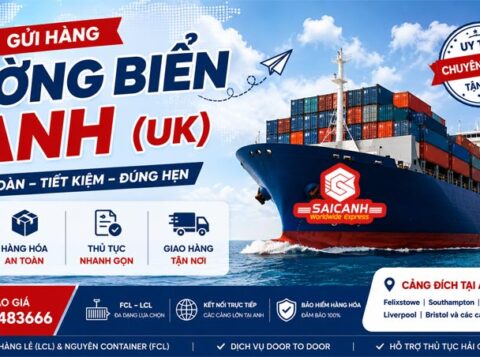 Vận chuyển đường Biển đi Anh