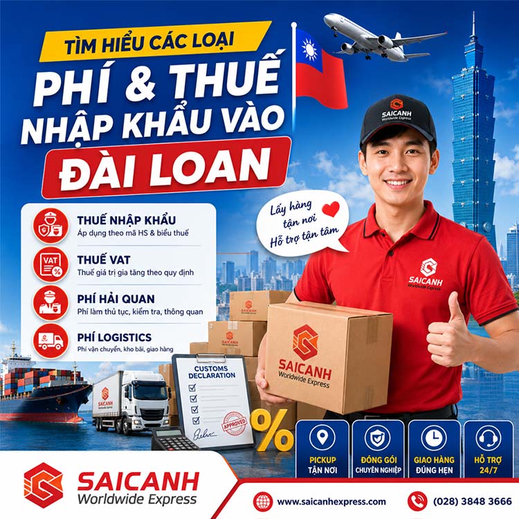 Thuế nhập khẩu vào Đài Loan và những lưu ý quan trọng